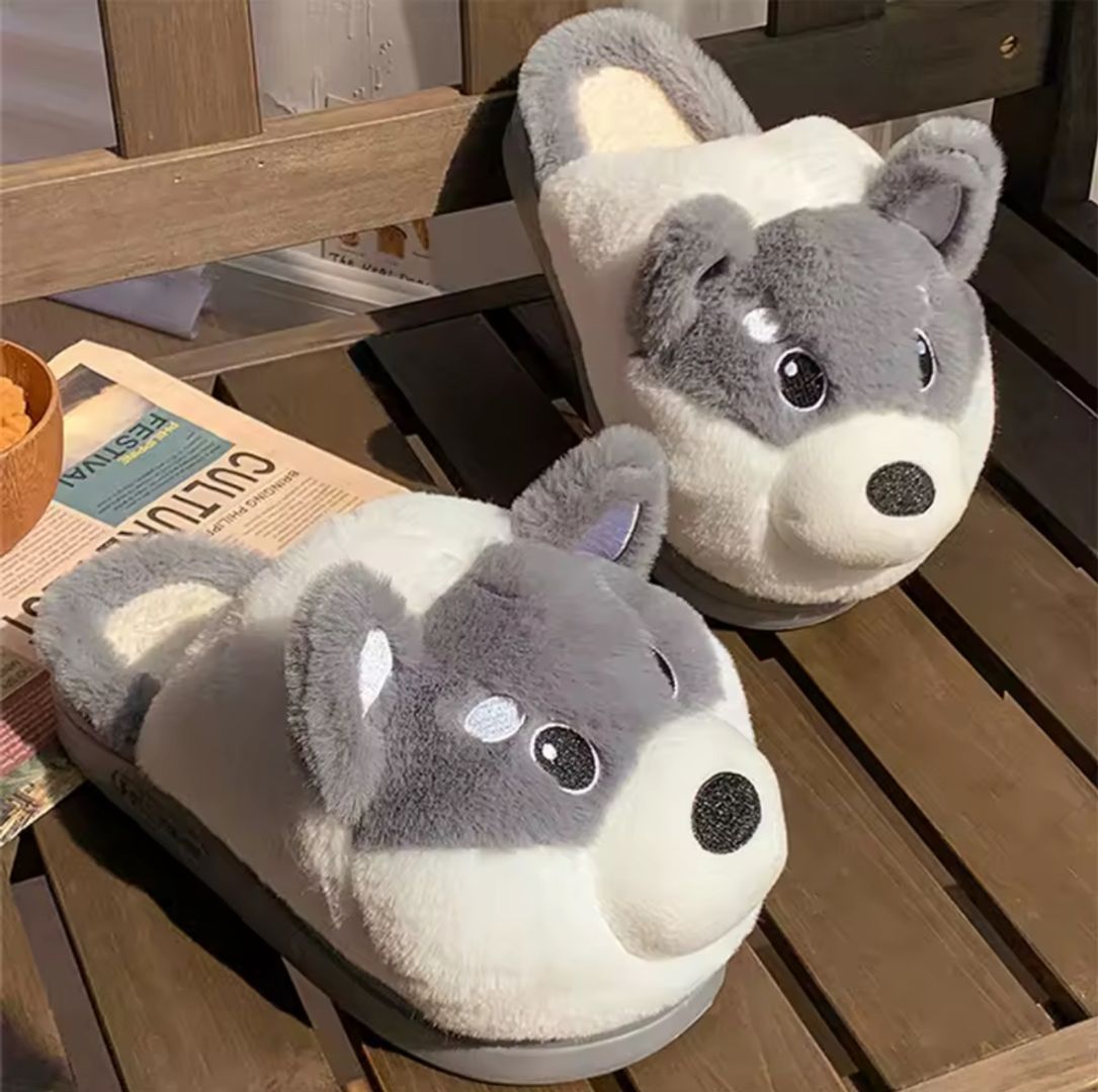 Pantuflas perrito 