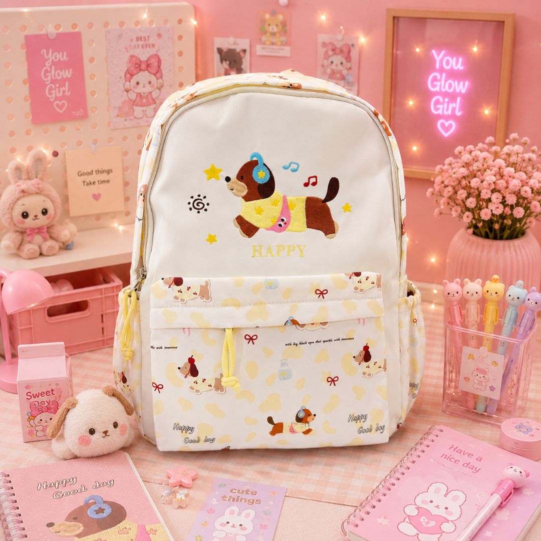 Morral happy Dog  