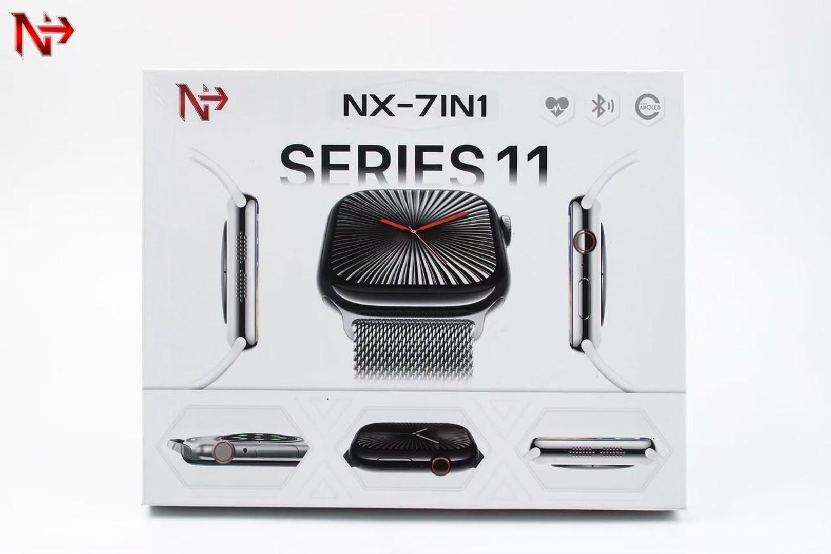 SMARTWATCH RELOJ SERIES 11 NX-7IN1 – 7 CORREAS EN 1