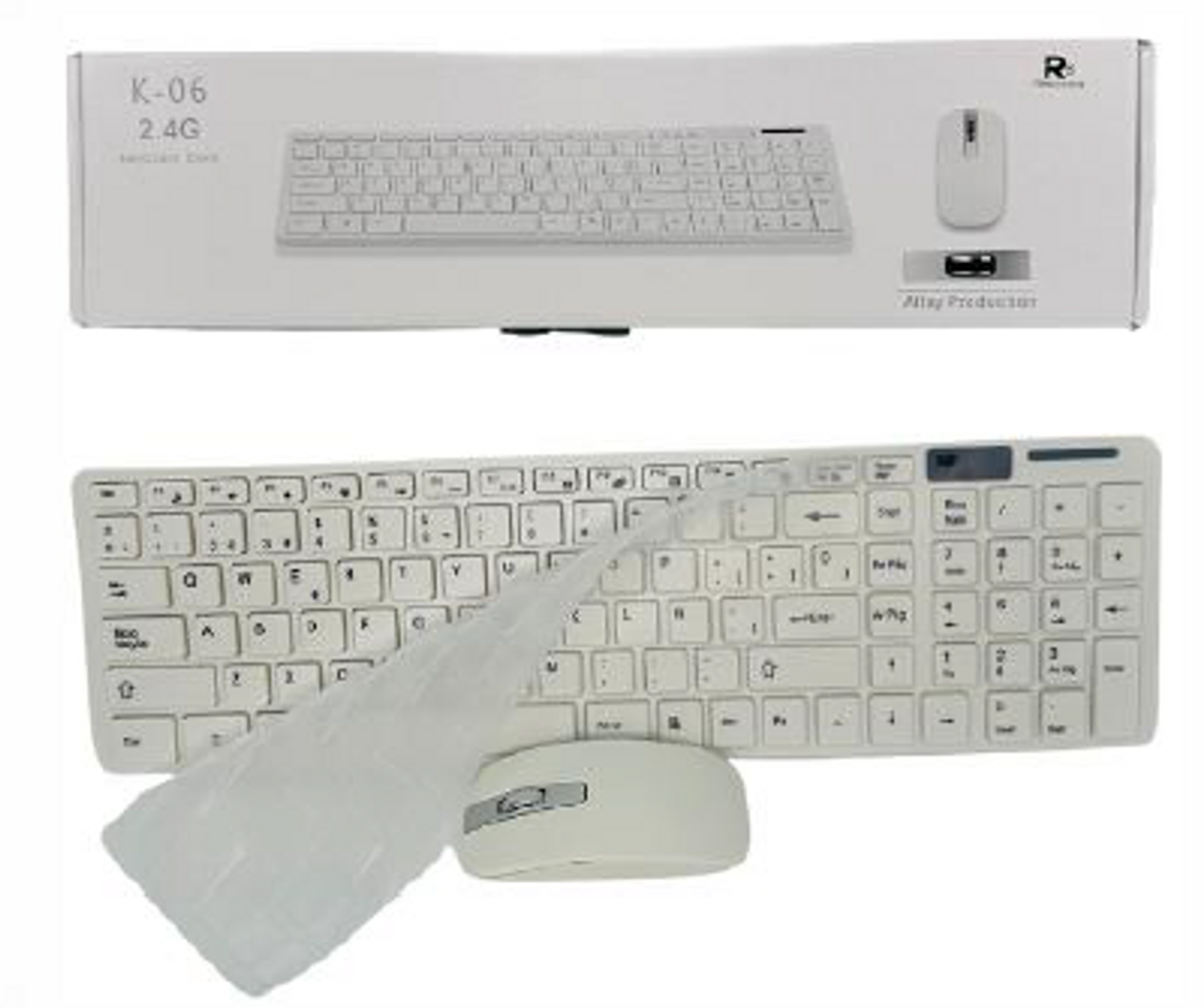 COMBO TECLADO INALAMBRICO K06