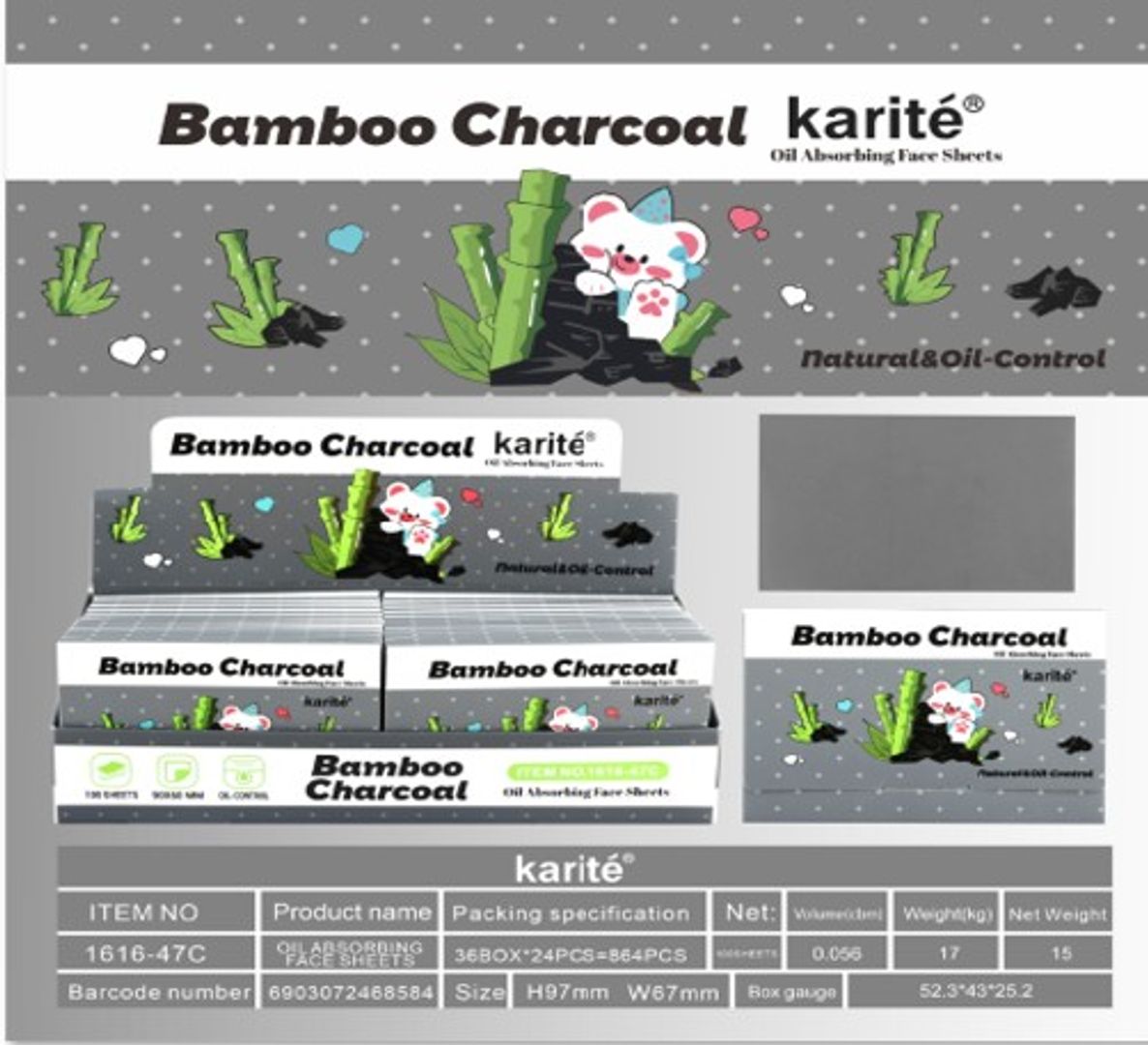 183- PAPELITOS ABSORBENTE OIL CONTROL MOTIVOS 