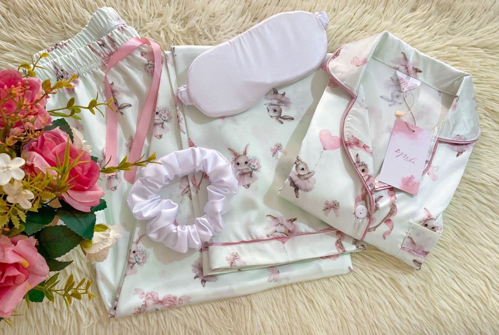 Set "Conejitas Bailarinas"/ Seda