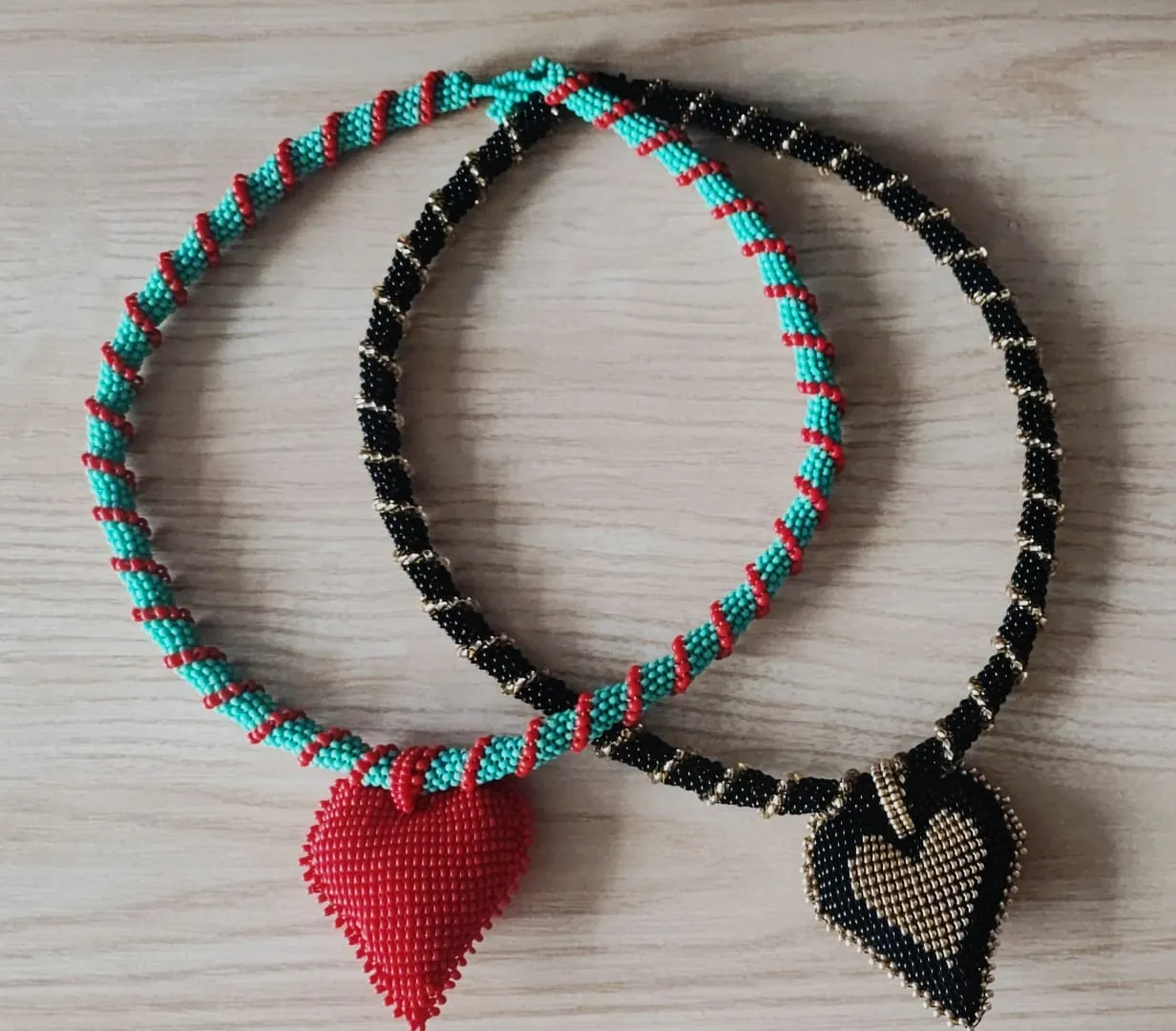 Collar Cordón Mostacilla 