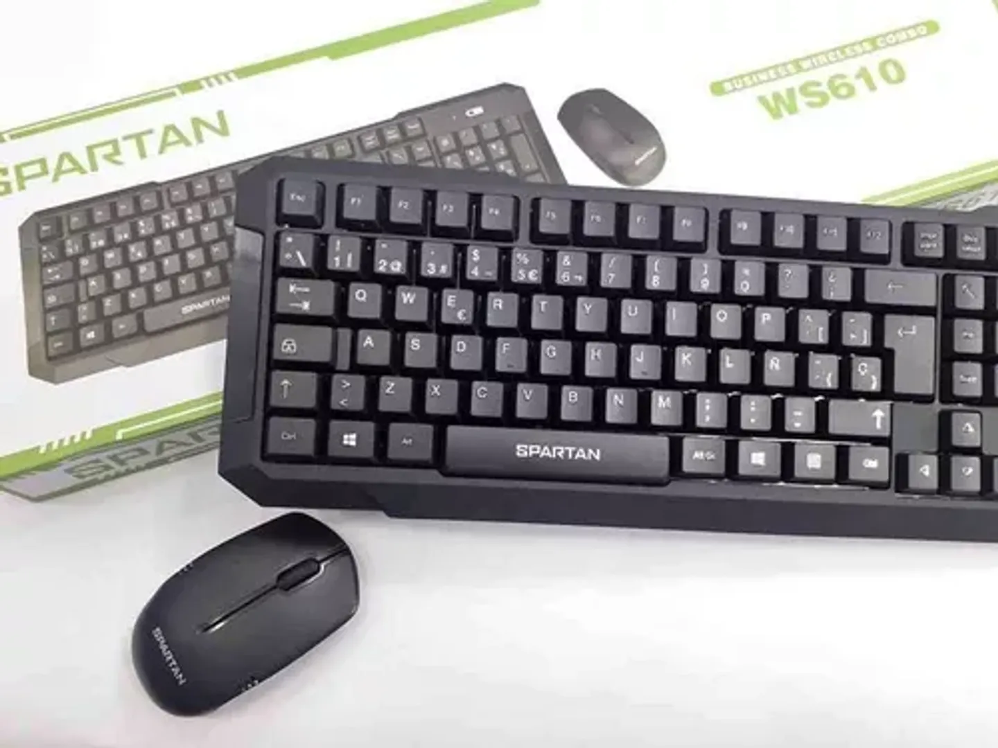 Combo Mouse+Teclado Inalámbricos Spartan