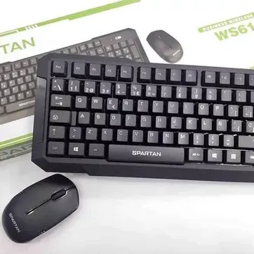 Imagen del producto Combo Mouse+Teclado Inalámbricos Spartan