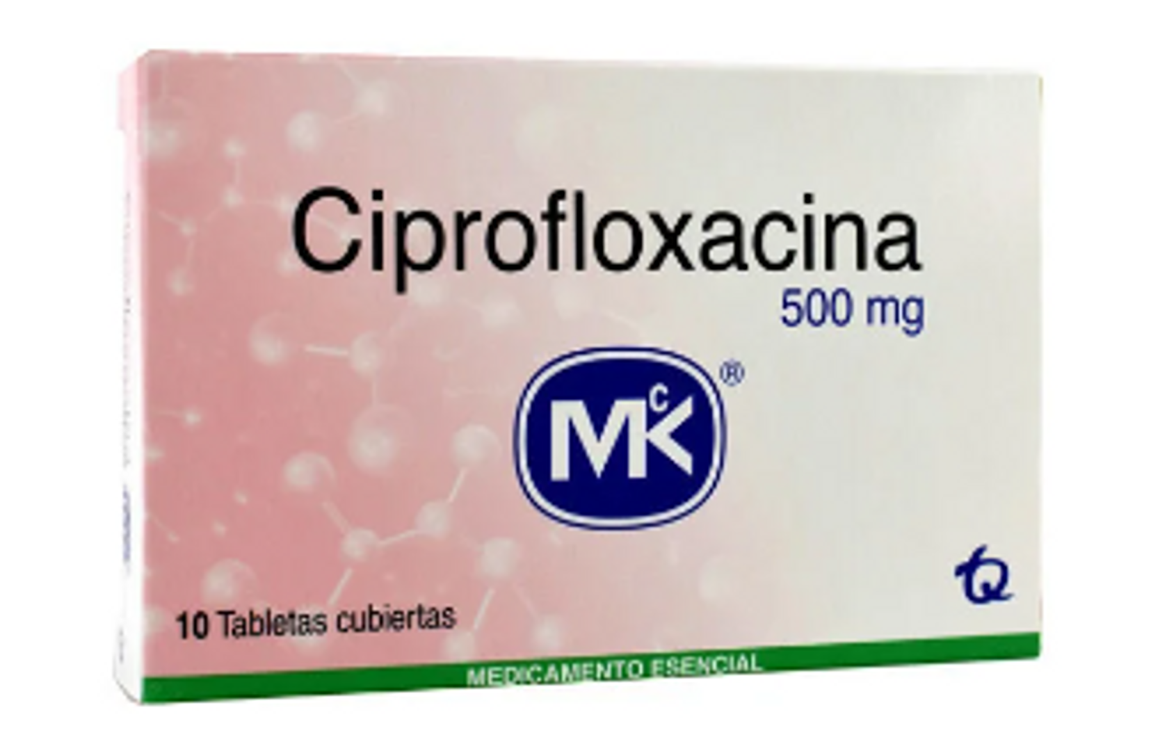 CIPROFLOXACINO 500MG MK DIS X 10 TAB