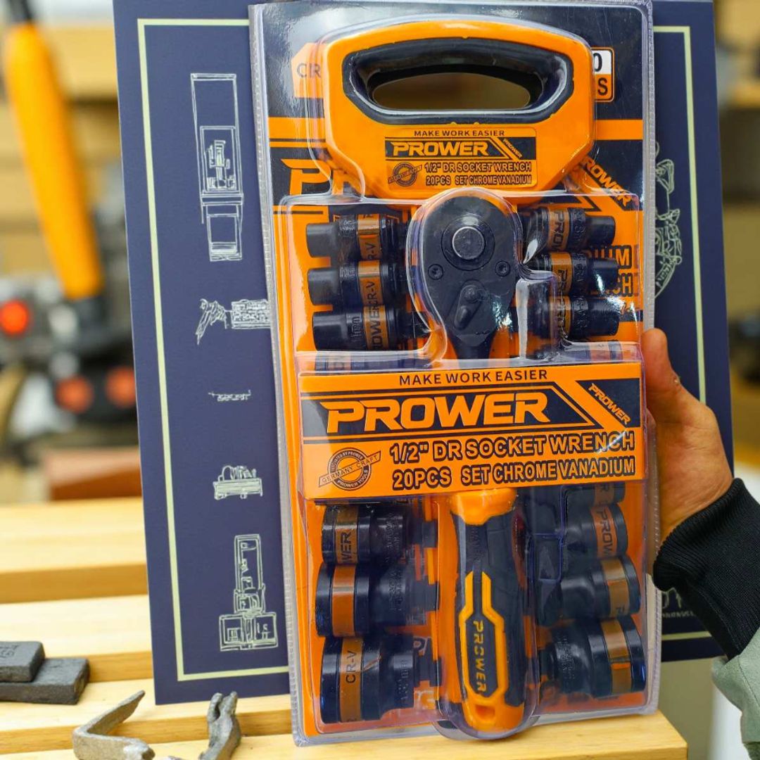 LLAVE RACHET POWER 20Pcs