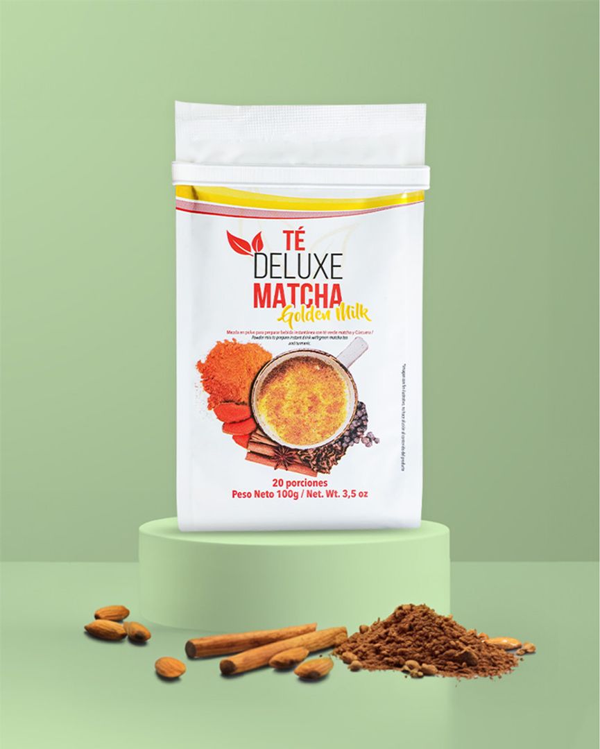 Té Deluxe Matcha Golden Milk 100g