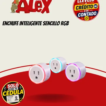 Imagen del producto ENCHUFE INTELIGENTE SENCILLO RGB
