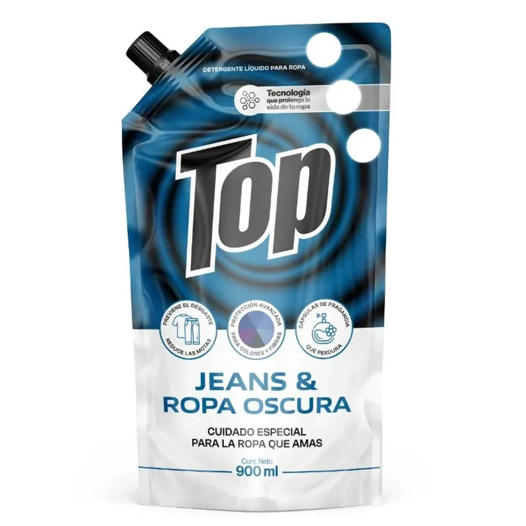 TOP LIQUIDO JEAN ROPA OSCURA*900ML