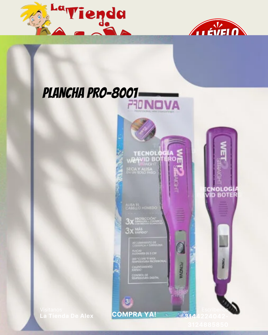 PLANCHA PRO-8001