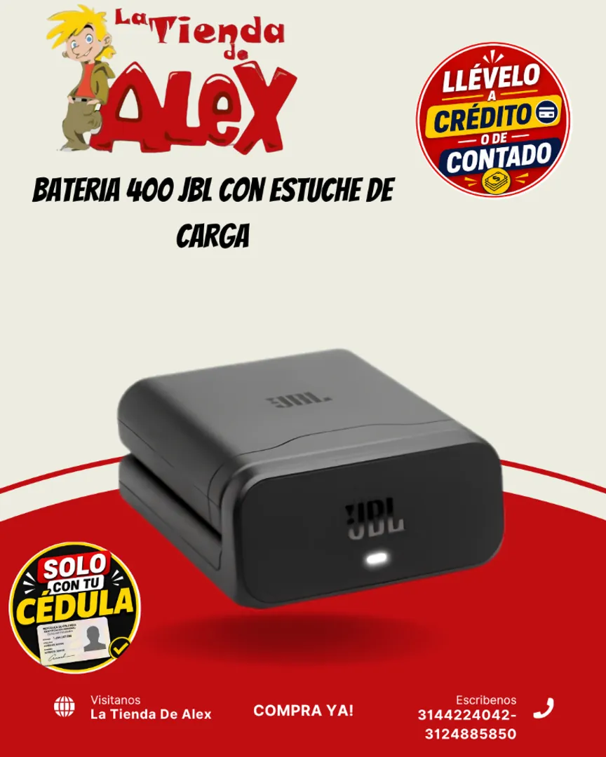 Bateria 400 JBL con Estuche de Carga