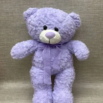Imagen del producto OSO LILA CHURCO CON CINTA 40 CM