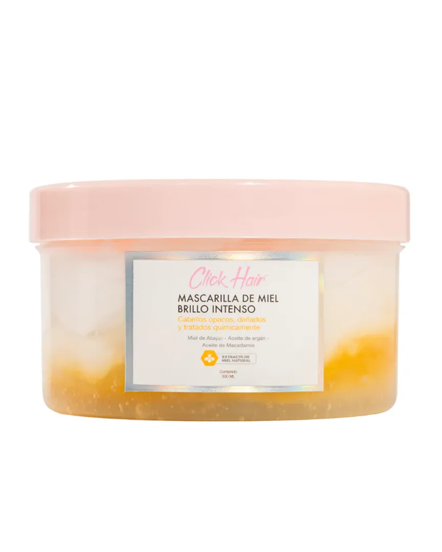 MASCARILLA DE MIEL BRILLO INTENSO 300ML CLICK HAIR 