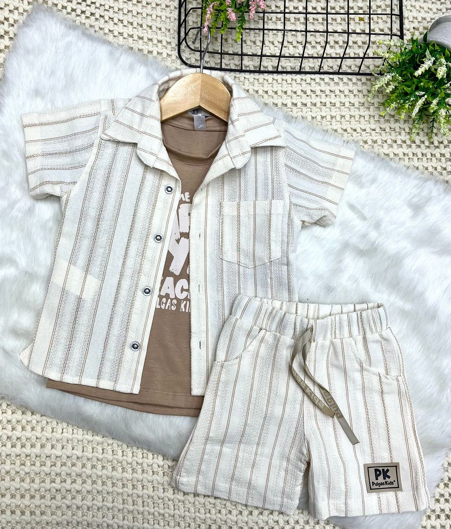 Conjunto bermuda bebito