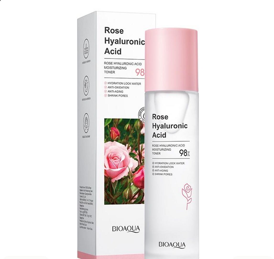 TONICO HACIDO HYALURONIC DE ROSAS BIOAQUA 
