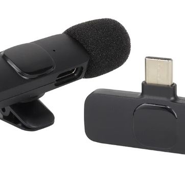 Micrófono solapa Inalámbrico Tipo C K8 - imagen 1