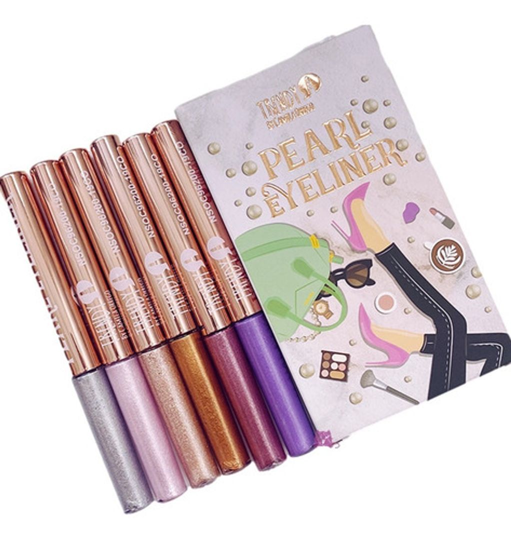 KIT X 6 DELINEADORES PERLADOS TRENDY 