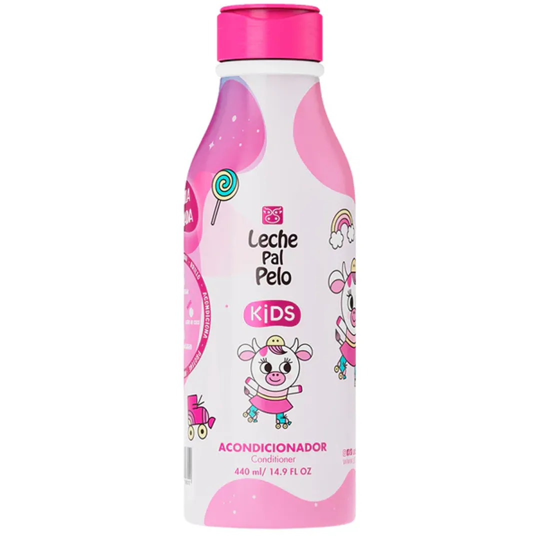 ACONDICIONADOR KIDS NIÑA 440ML LECHE PAL PELO