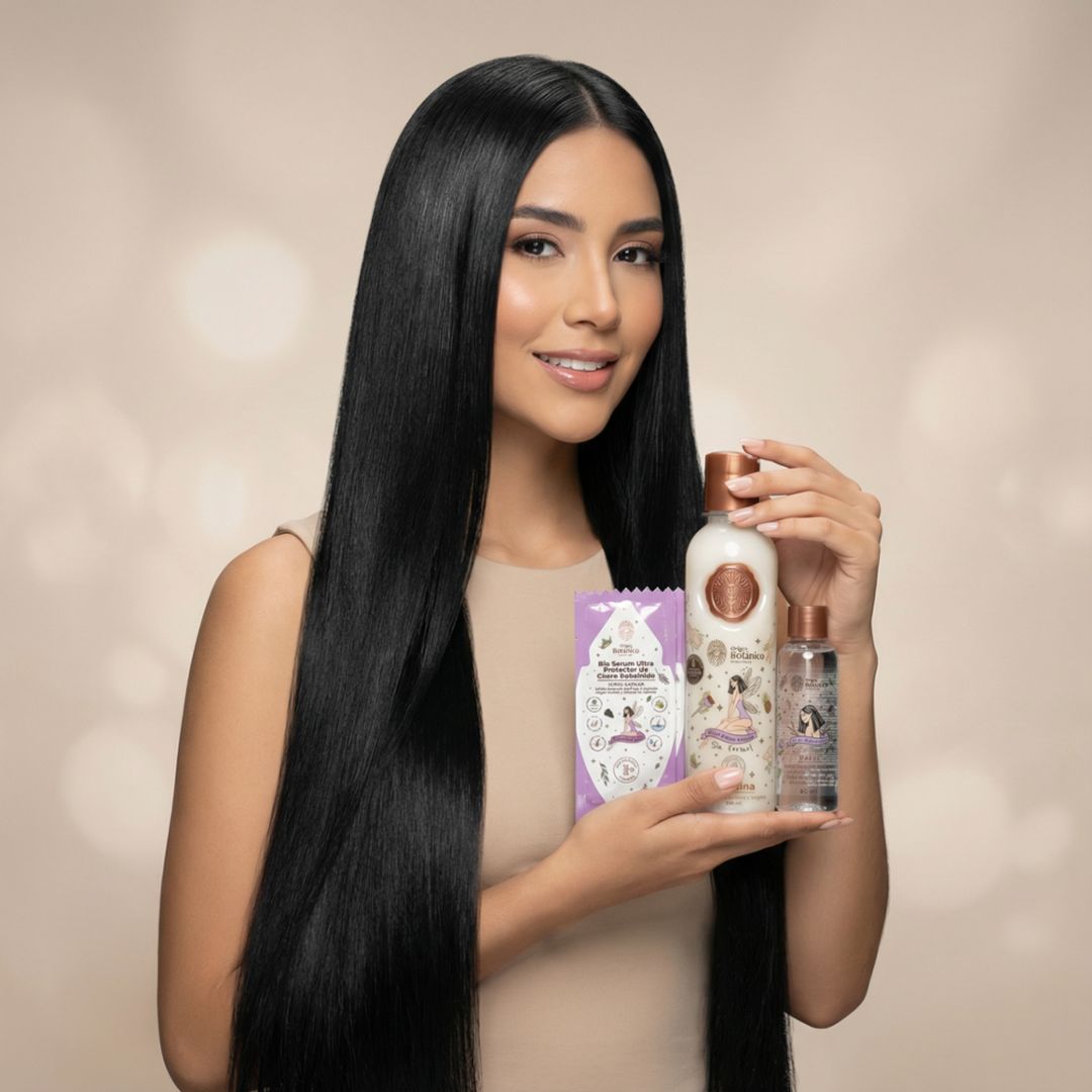 Kit de keratina evolución Origen Ritual Botanico 