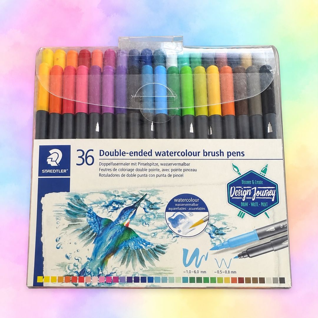 Marcadores Doble punta Staedtler x 36