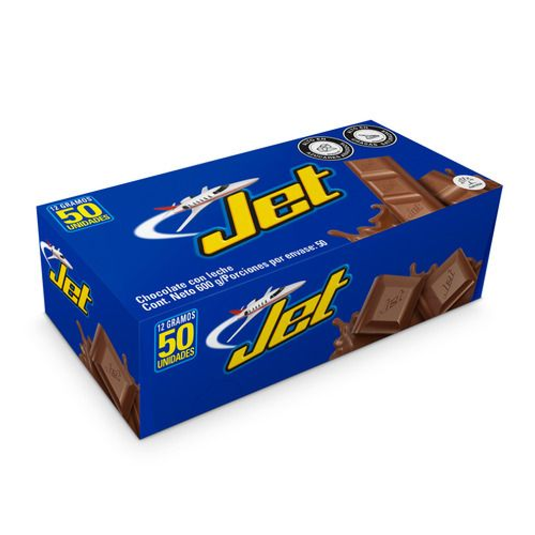 .CAJA CHOCOLATINA JET*50*11G