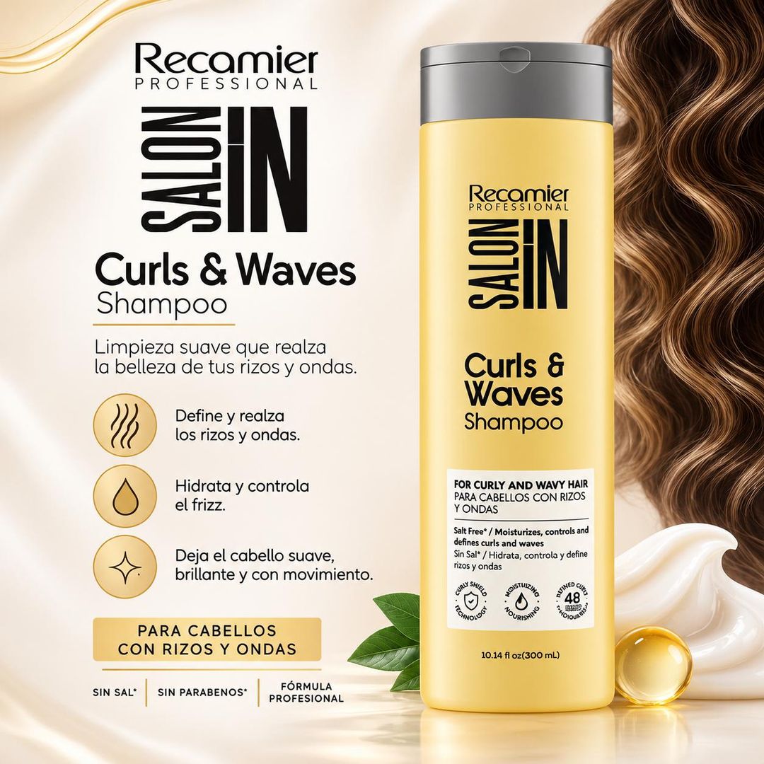 RECAMIER CURLS & WAVES SHAMPOO 300 ML
