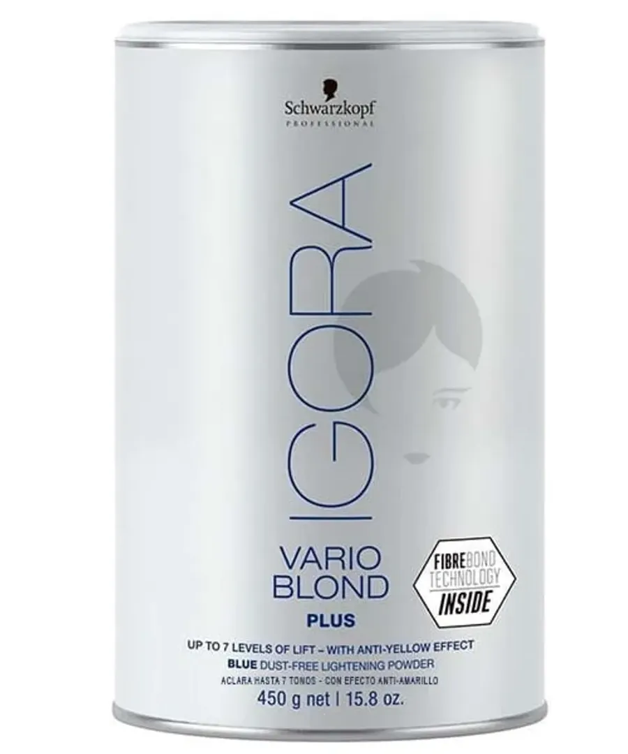 IGORA DECOLORANTE EN POLVO VARIO BLOND PLUS X 450GR