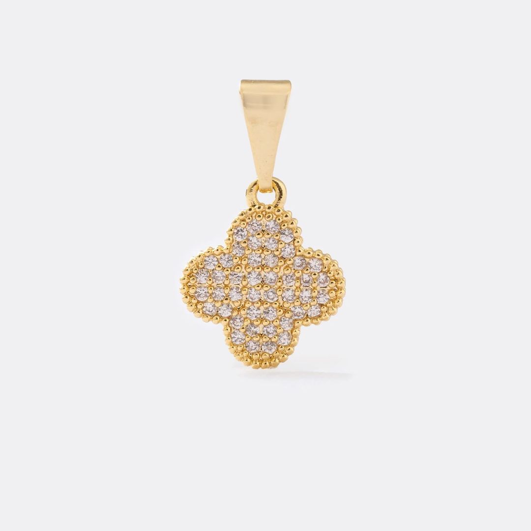 D Clover circonias 1 cm 