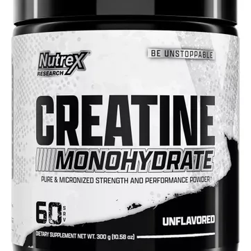 CREATINA MONOHIDRATO NUTREX 300 GRAMOS - imagen 1