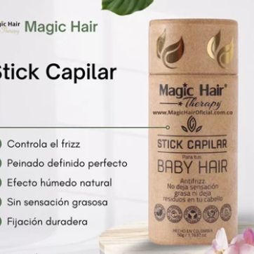 BARRA ANTI FRIZZ MAGIC HAIR STICK CAPILAR 50g - imagen 2