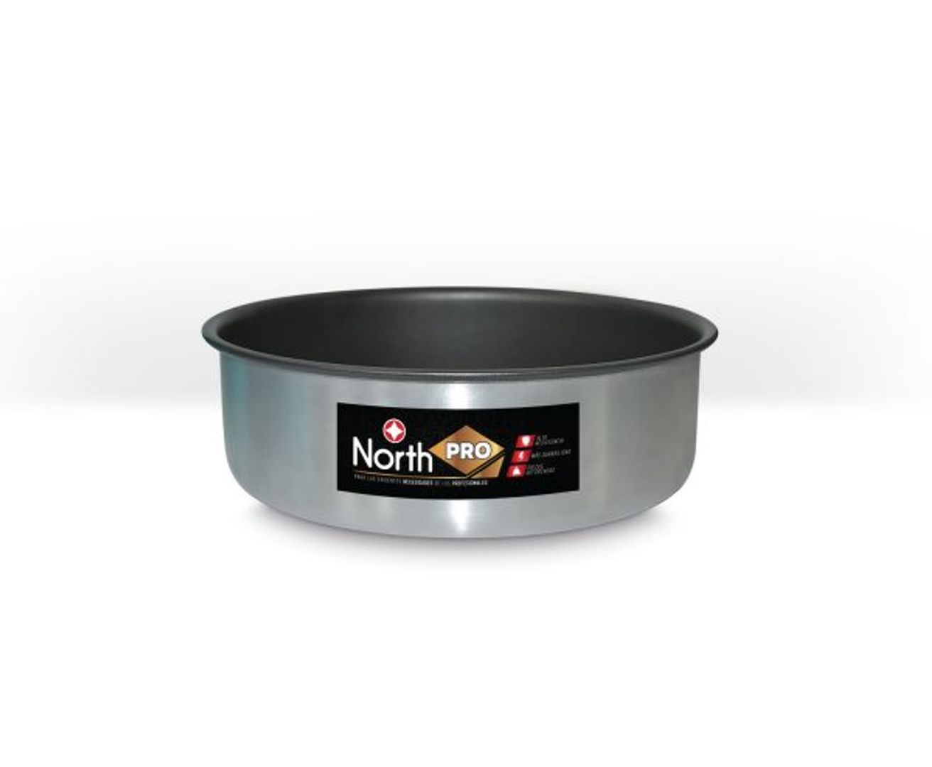 MOLDE TORTA NORTH REDONDO 1 LB NORTH-PRO