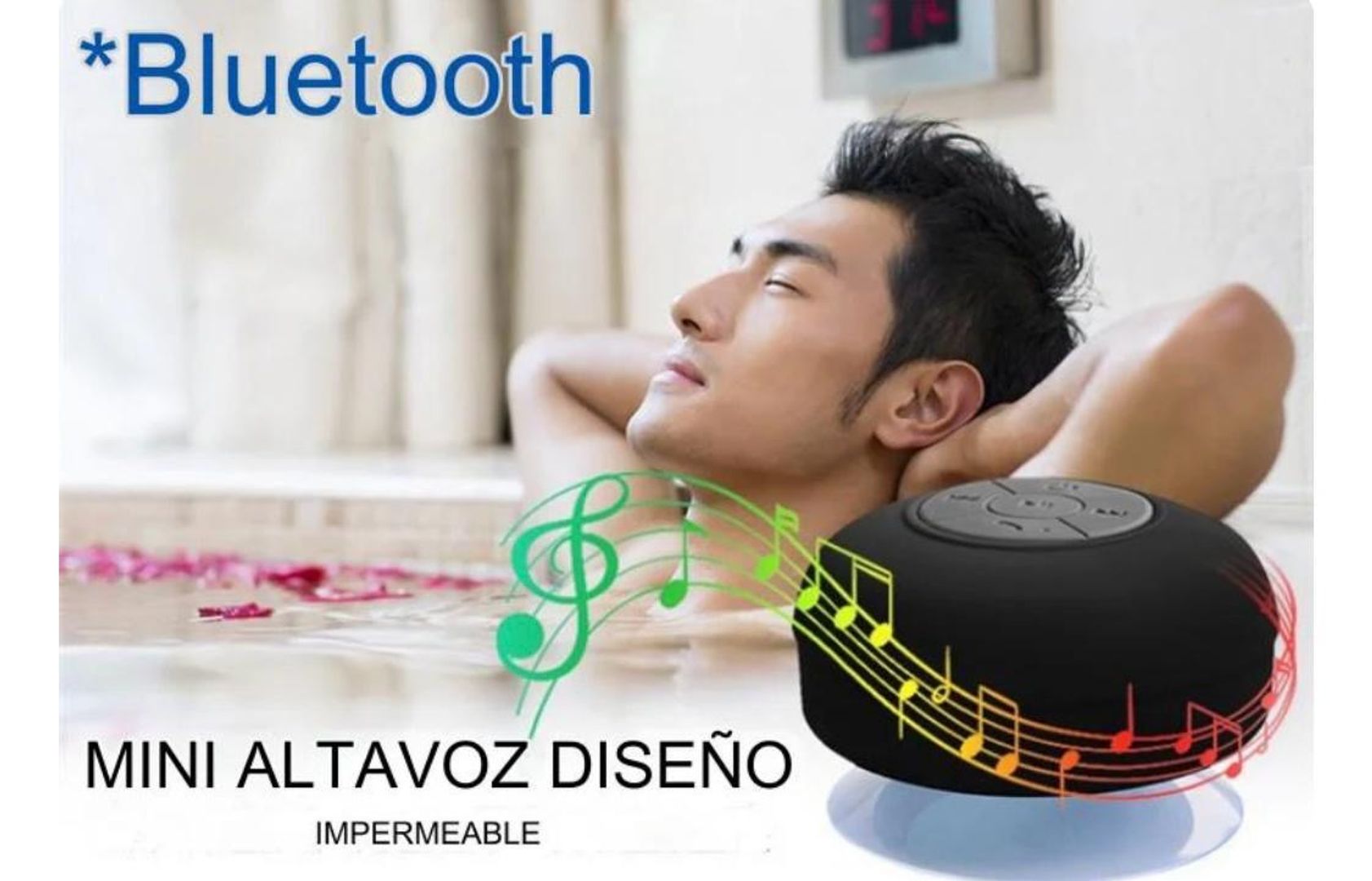 Parlante Bluetooth impermeable