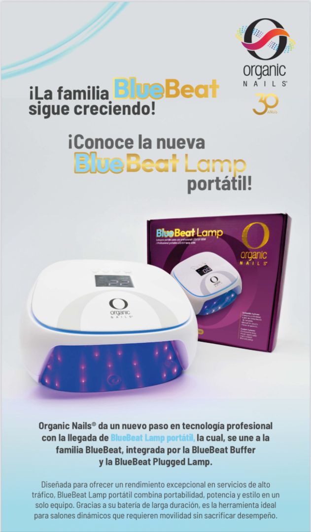 LAMPARA PORTATIL BLUEBEAT LAMP UV/LED 80 W