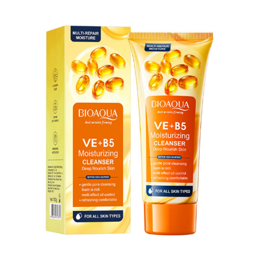 JABON FACCFacial de Vitamina E+B5 de Bioaqua 