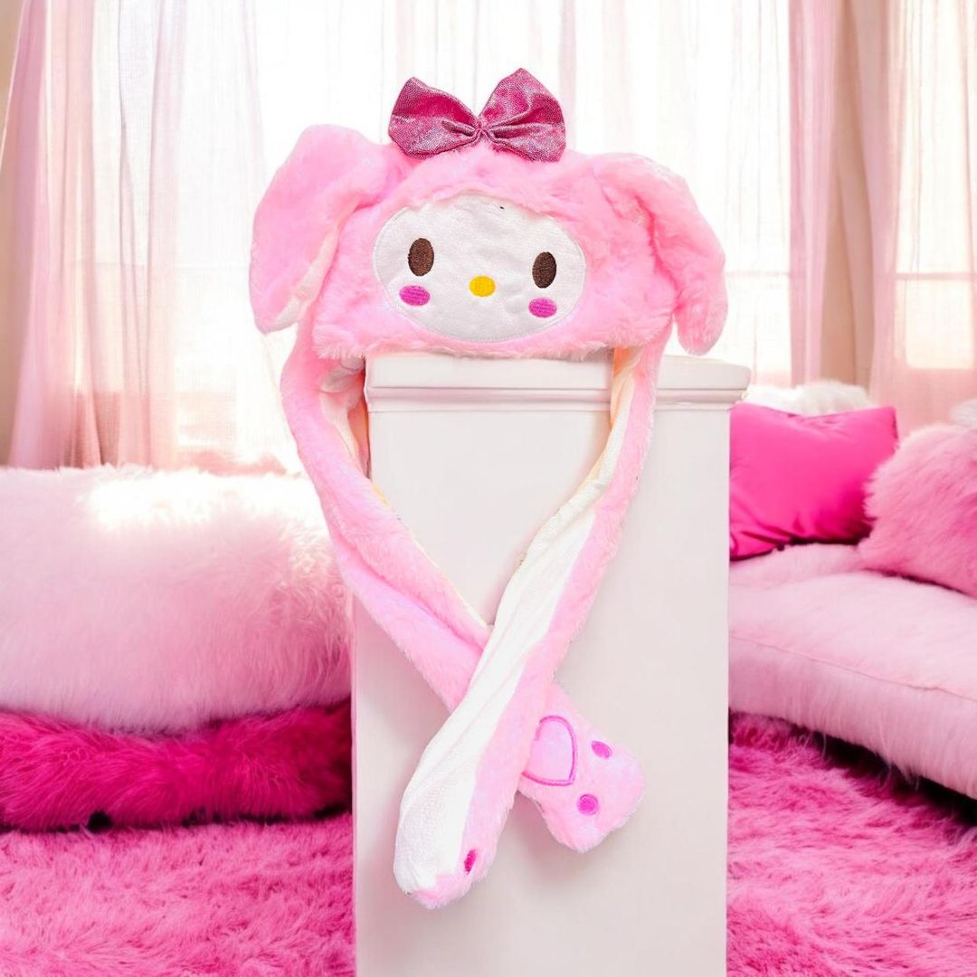 Gorro conejo levanta orejas