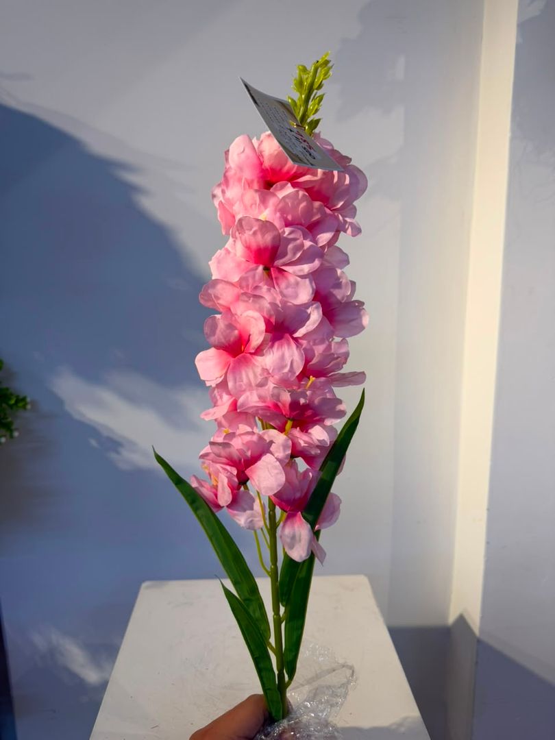 DELFINIO EN VARA ROSADO