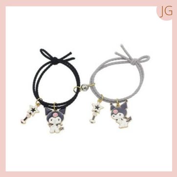 Imagen del producto Set pulseras Amigas Gris/Negra