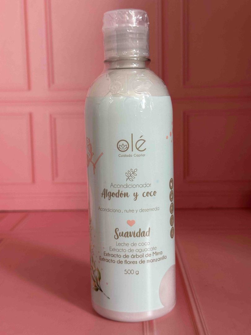 Acondicionador Olé Capilar Coco Y Algodón 500ml