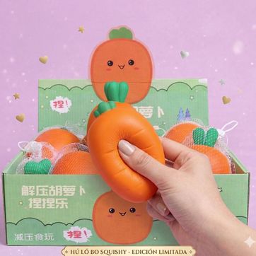 Imagen del producto squishy zanahoria clay