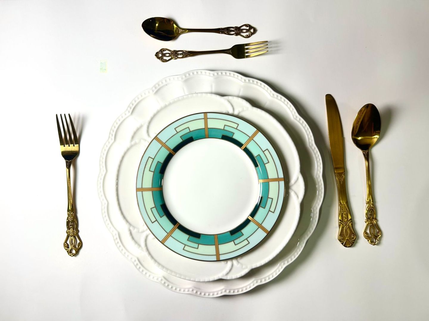 PLATO POSTRE ESMERALDA