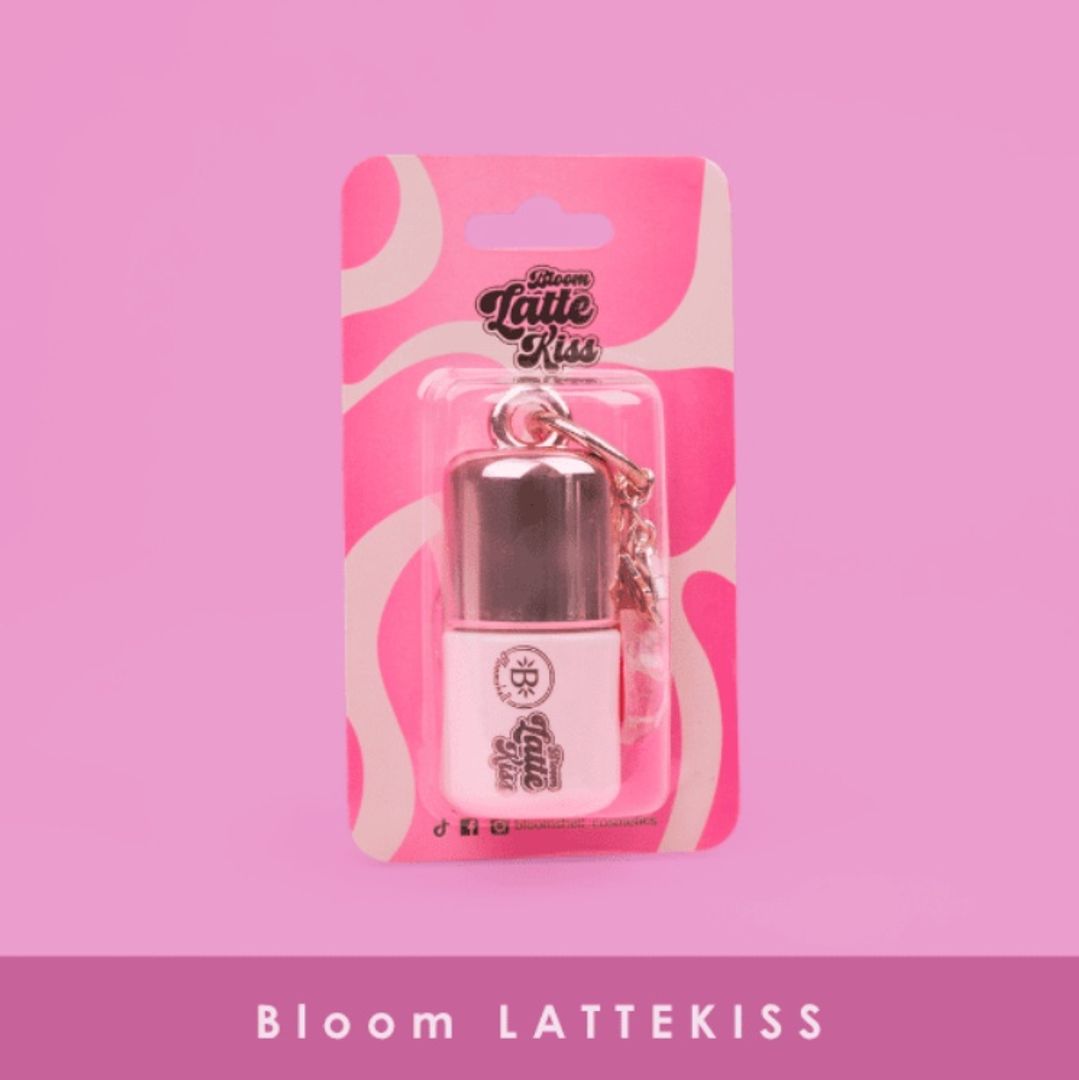 Bloom latte kiss (brillo labial)