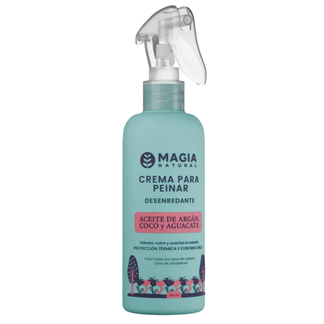 CREMA PARA PEINAR DESENREDANTE 250ML MAGIA NATURAL