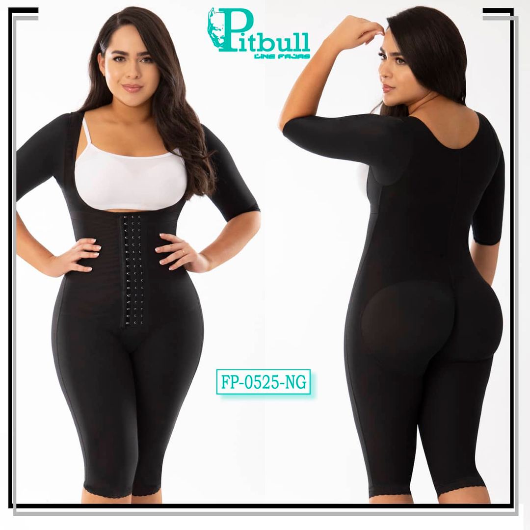 Faja Pierna Larga Con Manga FP0525-R1