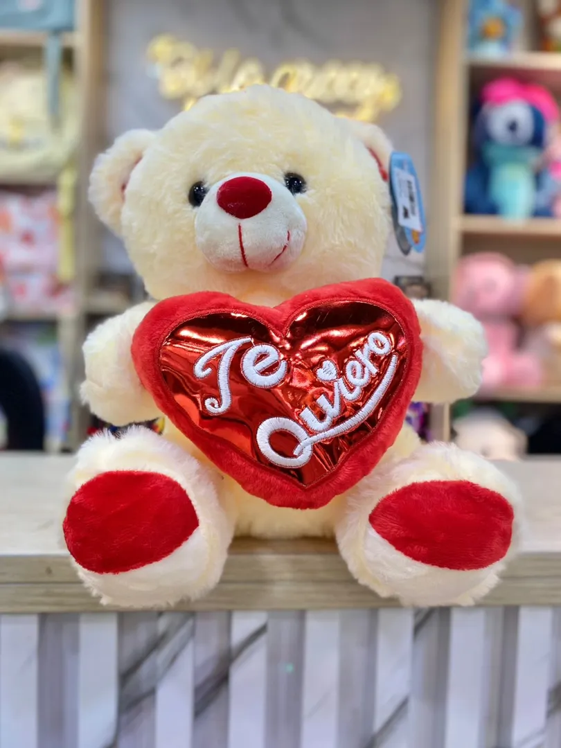 OSO CORAZÓN TE QUIERO ( 25 CM ) 