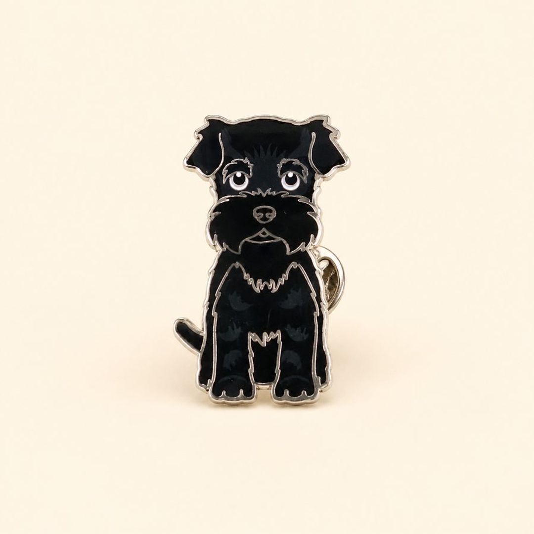 PIN SCHNAUZER NEGRO