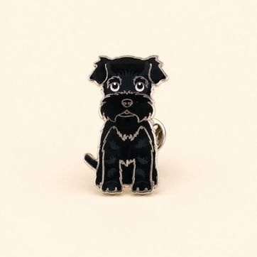 PIN SCHNAUZER NEGRO - imagen 1