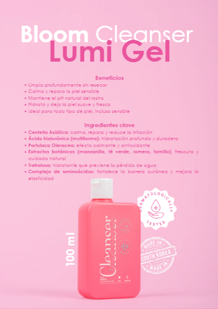 Bloom cleanser lumi gel