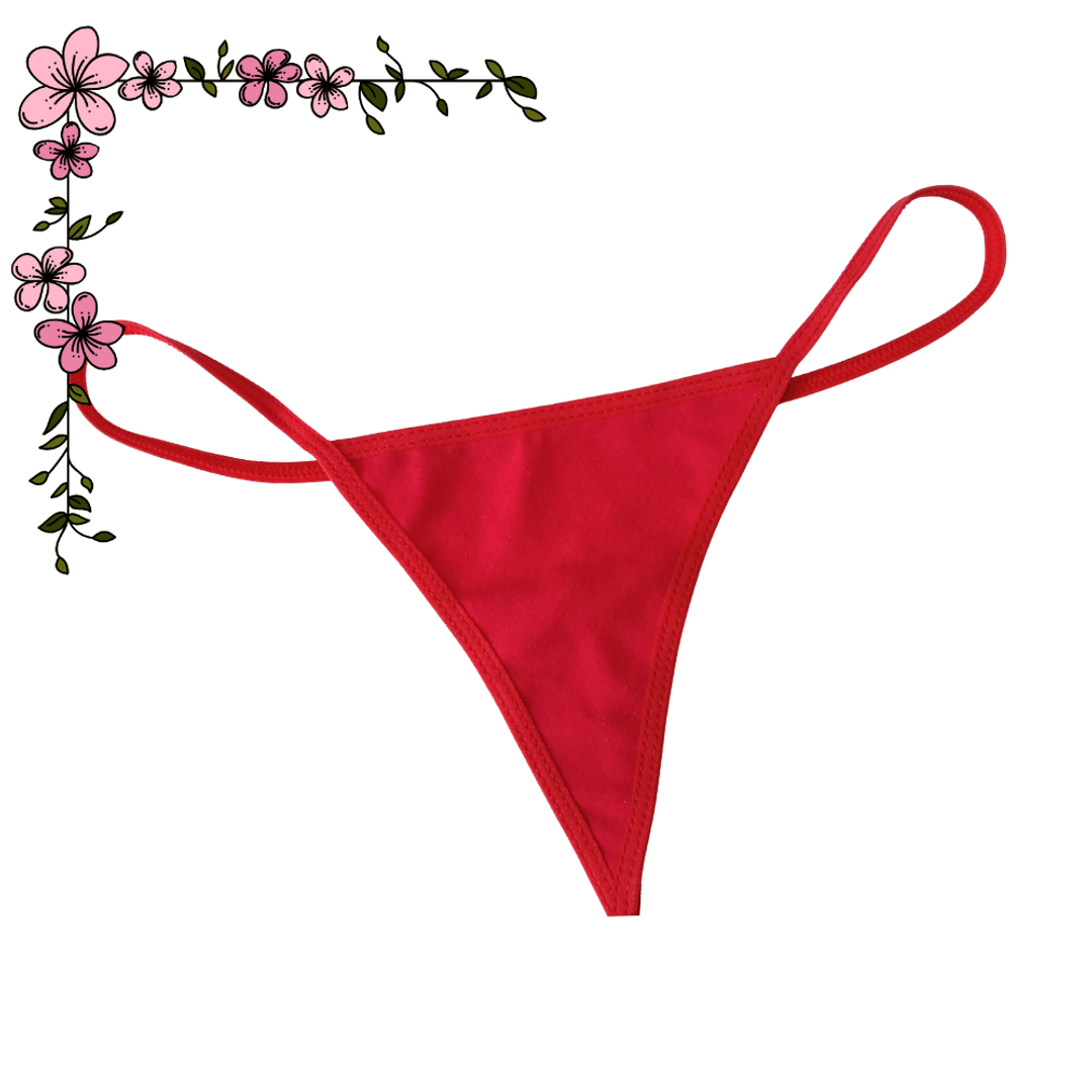 Tanga hilo en algodón