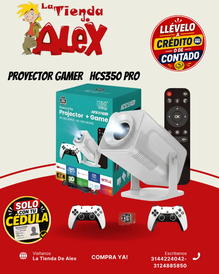 PROYECTOR GAMER   HCS350 PRO